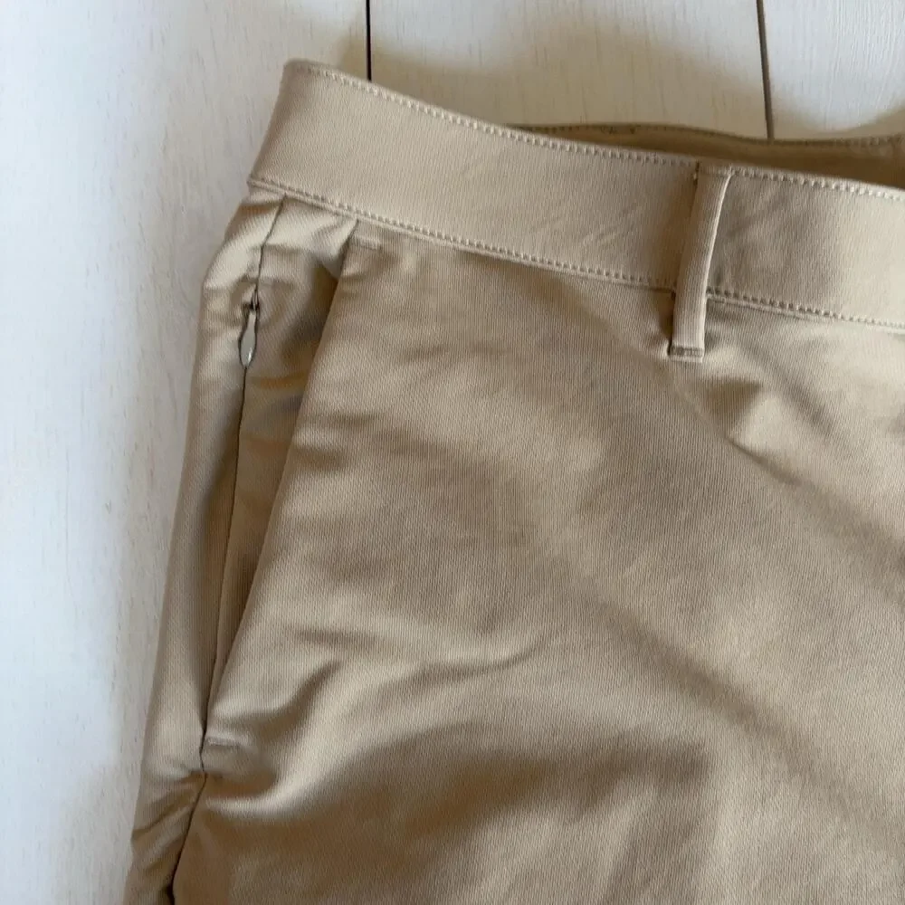 Banana Republic Pants Mens 38x29 Beige Microfiber Chino Straight Leg Casual